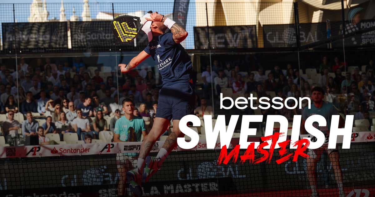 Stjärnspäckade A1 padel i Halmstad får Betsson som titelsponsor