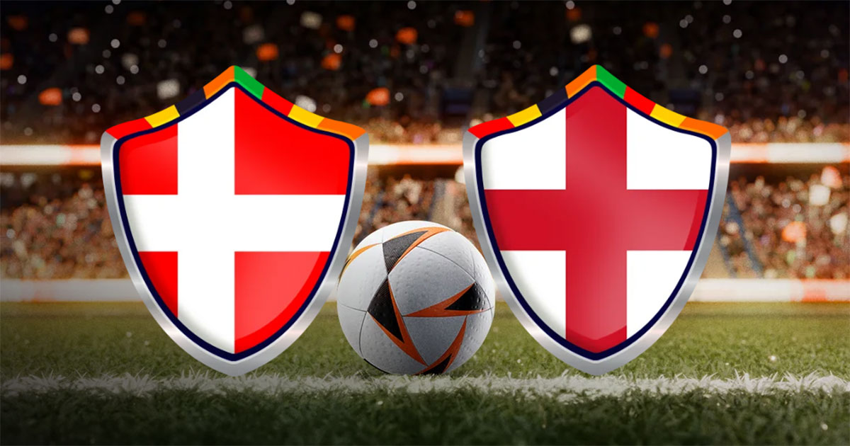 Odds Danmark-England – gruppspel Fotbolls-EM 2024